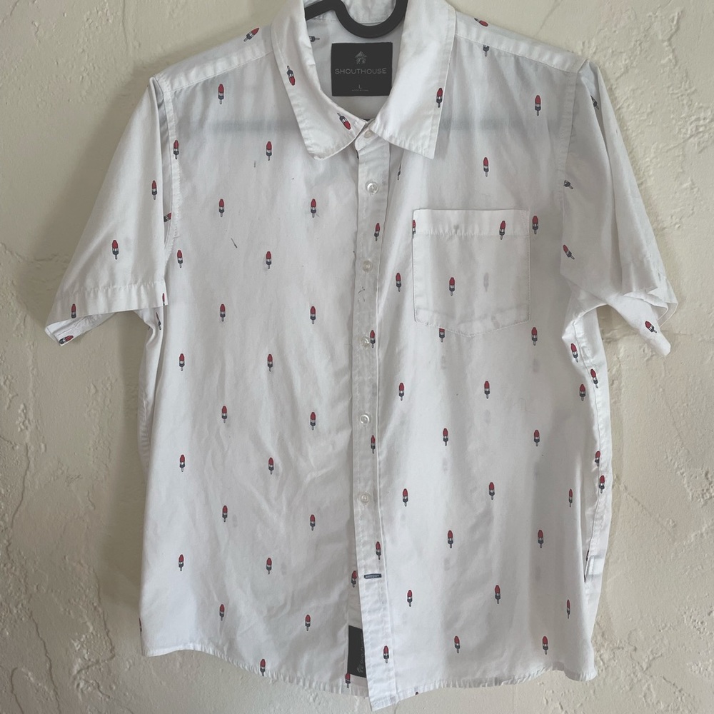 Shouthouse popsicle short sleeve shirt
